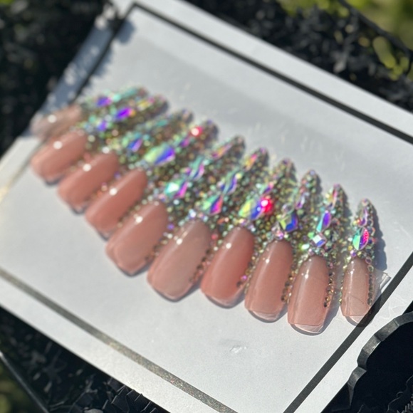 French Bling Press On Nails - Picture 4 of 4